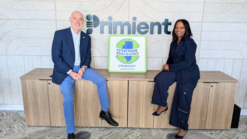IMA Recognizes Primient as Centennial Manufacturer 